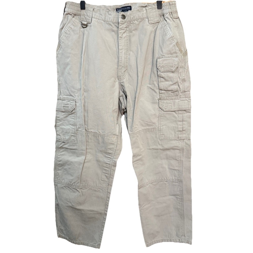 5.11 Tactical Series‎ Men's Khaki Cargo Pants Size 38/30 Style 74251 Workwear